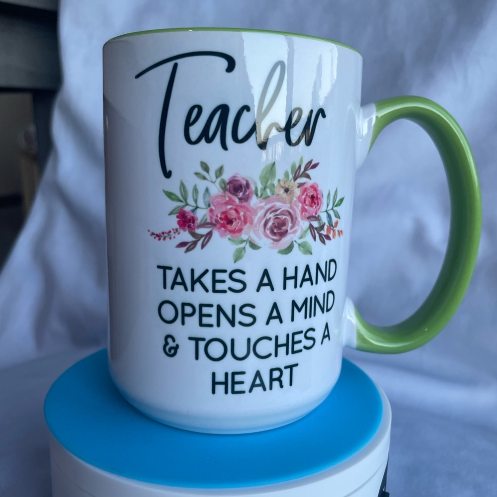 New 15 oz Coffee Mug Teacher Themed